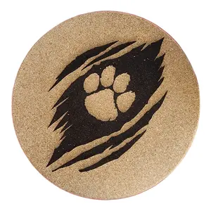 Tiger True Cork Trivet - Eco-Friendly Tableware with Exotic Tiger Engraving