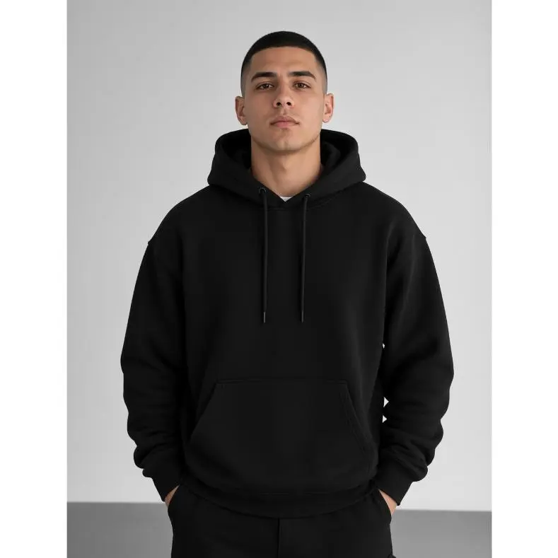 Men's Girl Dad Slogan Hoodie - American Flag & Fist Printed Sweatshirt with Front-Back Designs, Pockets, Casual Daily Streetwear Menswear Tops