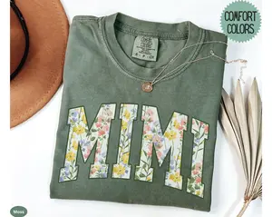 Comfort Colors Shirt Gifts Mothers Day Grandma Tshirt Best Mimi Shirt blessed christmas Shirts