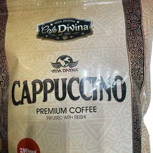 CAPPUCCINO CAFE DIVINA PREMIUM COFFE INFUSED WITH REISHI Beverage
