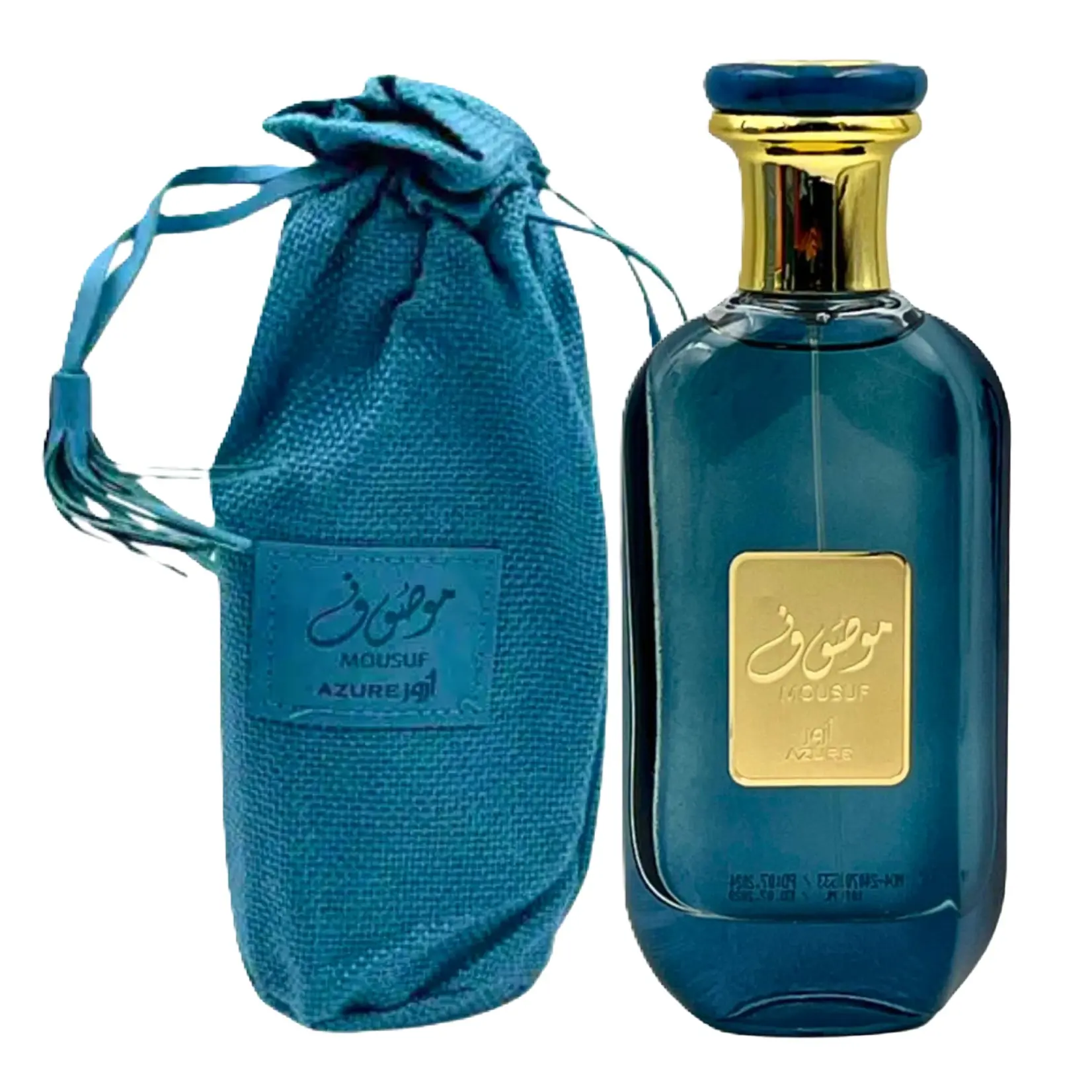Ard Al Zaafaran Mousuf Azure for Unisex Eau de Parfum Spray, 3.4 Ounce