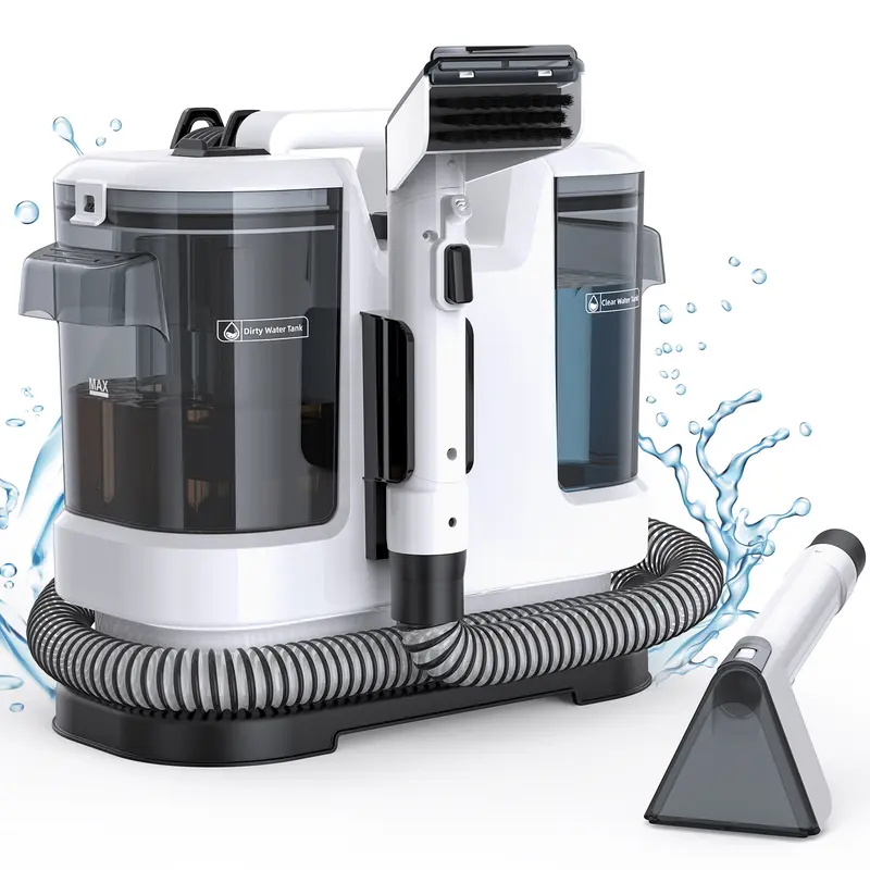 Summerwins Portable Multi-Purpose Vacuum Cleaner - 450W Deep Cleaning Machine, 13.5kPa Suction, 1.75L XL Tank, 5M Cord, for Rugs, Pet Stains [Hot Sale Mother's Day Gift]