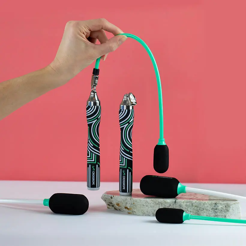 Ropeless Get Lean Jump Rope Set For Tight Spaces