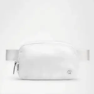 Lulu Everywhere Belt Bag 1L White Pearl Crossbody Fanny Pack Waist Bag Water-Repellent Travel