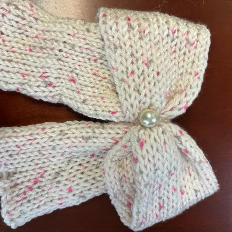 Crocheted Hair Bows