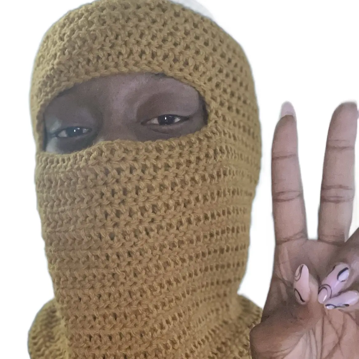 Free-mind crochet ski mask Accessories Comfortable Breathable