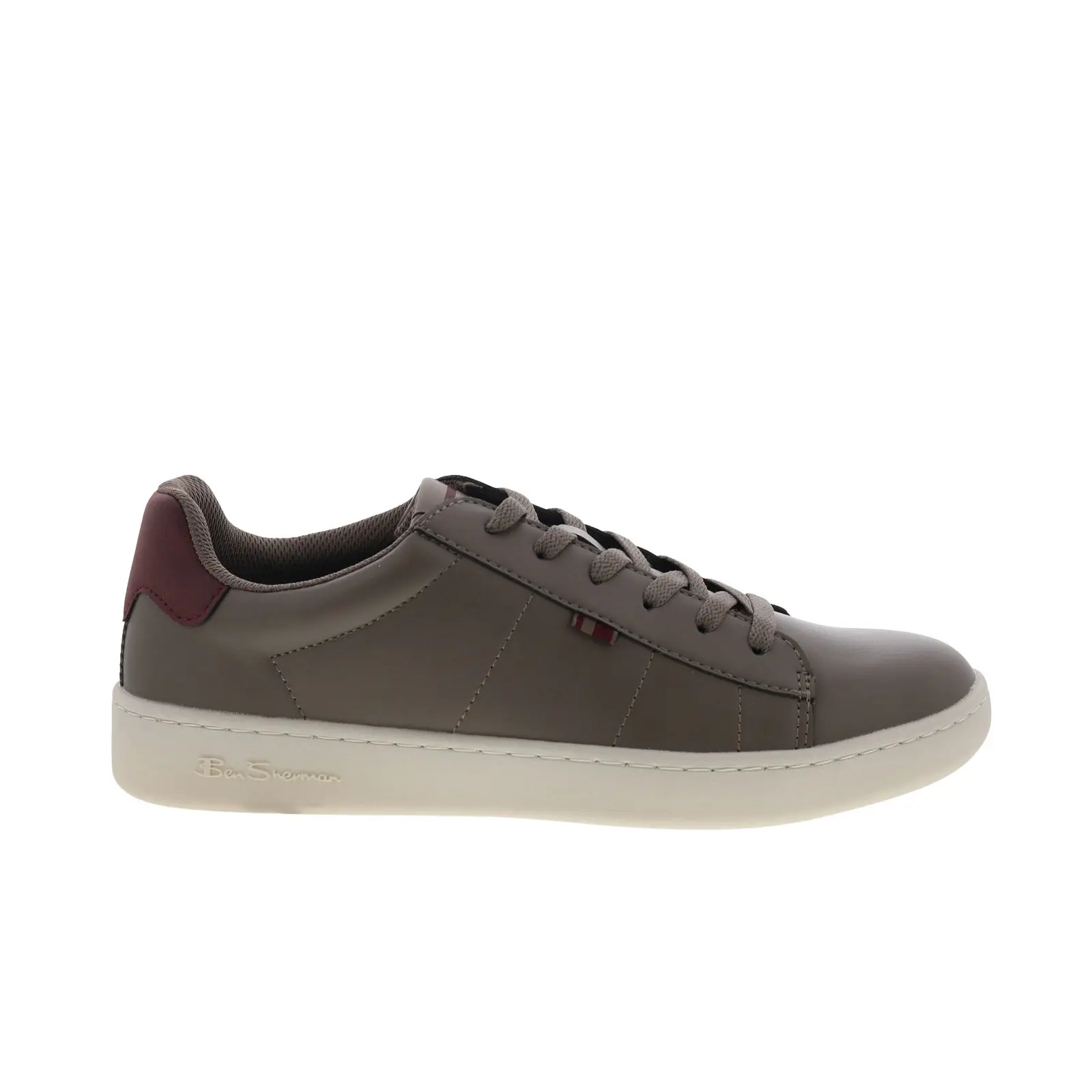 Ben Sherman Hampton BSMHAMPGV Mens Brown Leather Lifestyle Sneakers Shoes