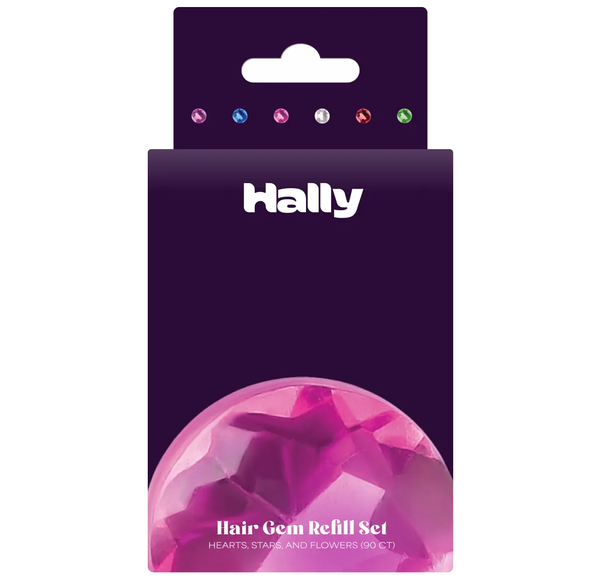 Gem Pen Hair Gem Refill Set - Refill Your Gem Pen With New Colors & Styles - Hair Safe Adhesive - Suitable for All Hair Types/Styles Haircare Heatless