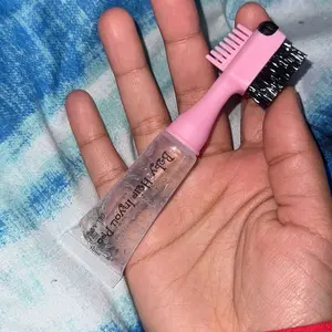 1 Piece 3 in 1 Hair Styling Comb for Baby Hair Control, Professional Gel & Comb & Brush, Fashionable Hair Styling Tool for Edge Hair Control
