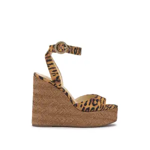 Kamindi Espadrille Wedge in Tiger Print - Elegant Design, High-Quality Material, Ideal for Everyday Wear