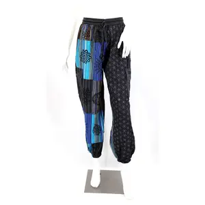 Flower of Life Harem Pants | Sacred Geometry Patchwork Pants