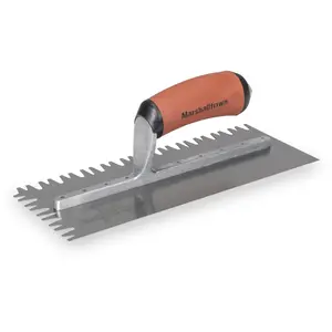 Marshalltown SAW11SD Sawtooth Notched Trowel