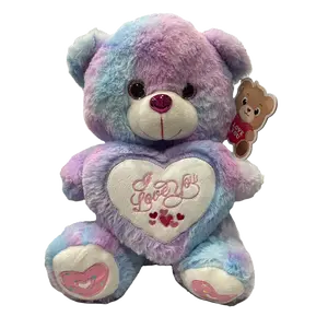 12-inch Teddy Bear Light & Music with Heart