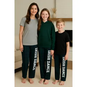 Tartan Plaid Irish Dance Flannel Pants for All Ages