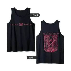 Sleep Token Silly 2 side tank top, Music Tank Top