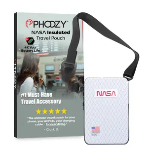 PHOOZY Orion Tech Ultralight, Weatherproof X-Tech Shell with RFID Blocking Pocket, Complete Device Protection - Space Edition