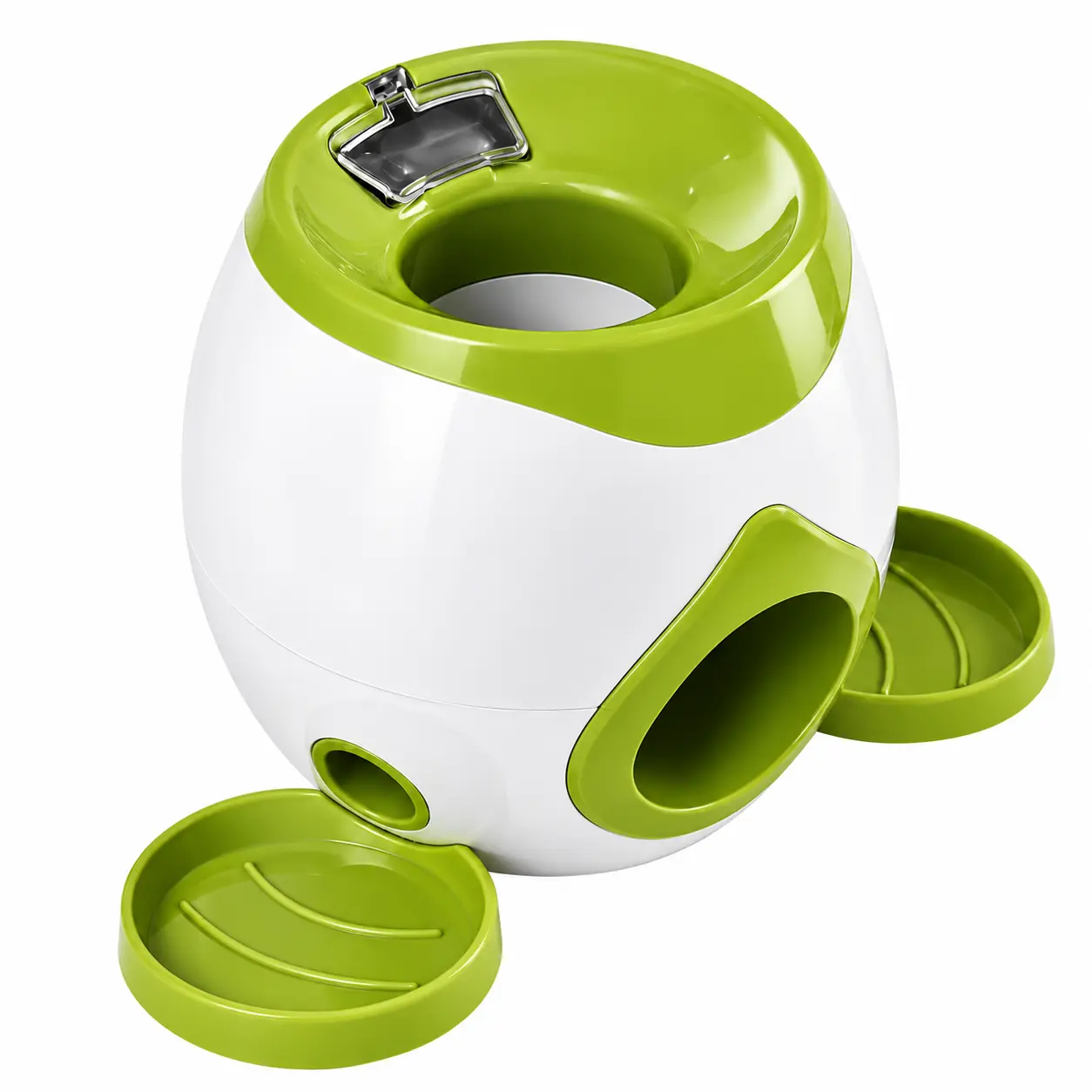Automatic Tennis Ball Launcher with Treat Dispenser