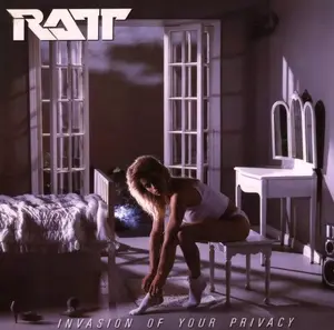 RATT Invasion of your Privacy BANNER HUGE 4X4 Ft Fabric Poster Tapestry Flag art