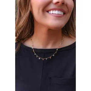 Ashley Necklace- Gold