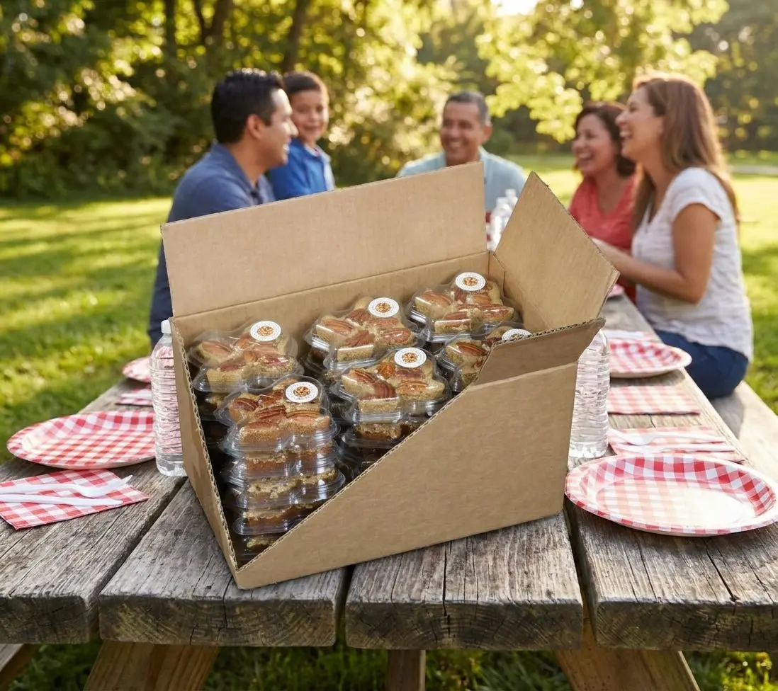 Texas Pecan Cake 30-Pack | Bulk Case | Events & Gatherings