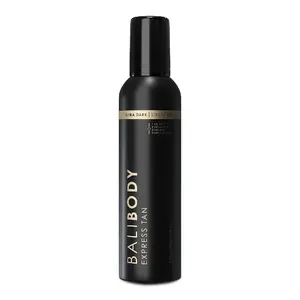 Bali Body Express Self Tanner - Ultra Dark: Sunless Tanning Mousse, Whole Body Application, Fresh Scent