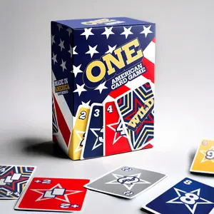 ONE: American Card Game - UNO Parody - Classic Game with Unique Design and Fun Gameplay ONE: American Card Game - UNO Parody - Classic Game with Unique Design and Fun Gameplay