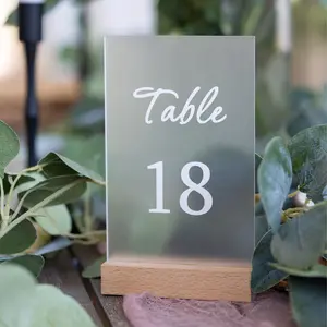It's a Vibe Designs Wedding Table numbers, Wedding decorations