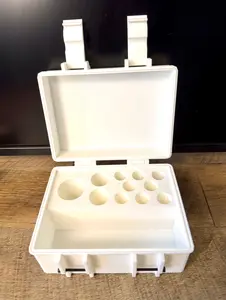 Jumbo Peptide Storage Box - Holds Bac + 10mL + 5mL + 3mL - All Standing Up