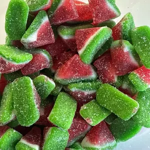 Gummy Watermelon Big Mix Sweet and Sour Candy Variety Pack for Sharing or Individual Enjoyment Snack