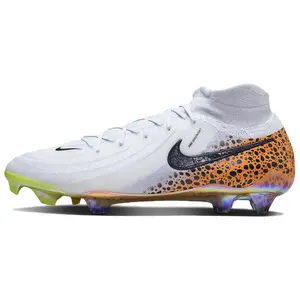 Nike Phantom Luna 2 Elite Electric Men's Football Cleats with Comfort, Cushioning, and Grip in White Trending Shoes, House White Official Shoes to Get / Maison Mihara