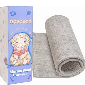 Novodon Merino Wool Pressing Mat for Quilting 22" x 60" 100% Wool Pressing Mat for Quilting and Ironing Novodon Merino Wool Pressing Mat for Quilting 22" x 60" 100% Wool Pressing Mat for Quilting and Ironing