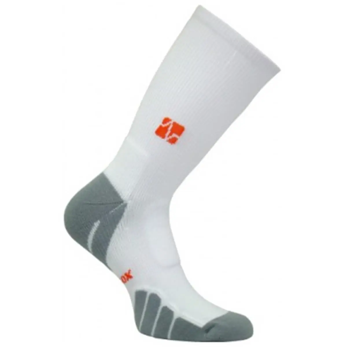 Vitalsox Adults Classic Crew Tennis Socks, Breathable Terry Loop with Shock-Absorbing Toe-to-Heel Padding for Court Sports, Small, Shock Absorb, Athletic Style Sports Socks, Beveled Edge
