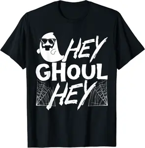 Hey Ghoul Hey Funny Halloween Boo Spooky Trick Or Treat T-Shirt - Jessicajon Shop 60B09C6NWGW1