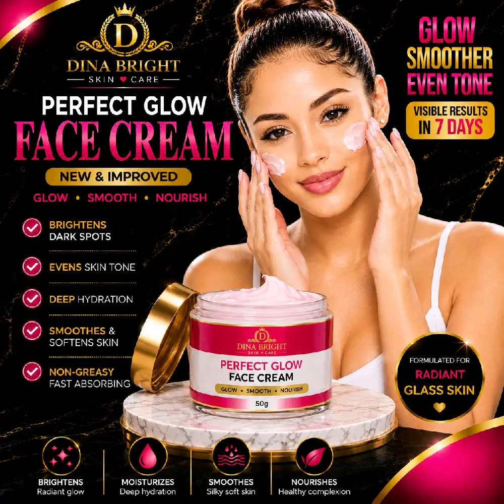 PERFECT GLOW FACE BRIGHTENING CREAM.