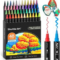 48 Colors Brush Tip & Fine Tip
