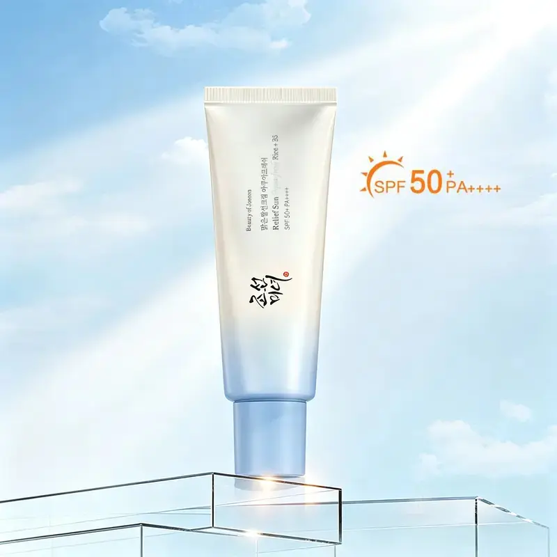 Beauty of Joseon sunscreen, rice probiotic sun cream, SPF50+ PA++++ broad spectrum sun care, sensitive skin korean sunscreen, hydrating brightening daily UV protection, aqua-fresh face sun lotion