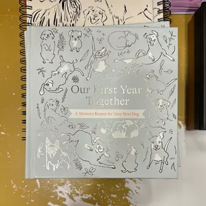 Dog Keepsake: Our First Year Together Book