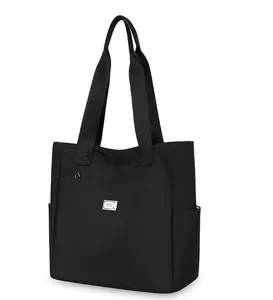 Women Lady's Stylish Shoulder Handbag Multiple Pockets Bag Handle Satchel Tote Bag