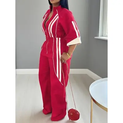 Red and White Outfit for Women TikTok Shop
