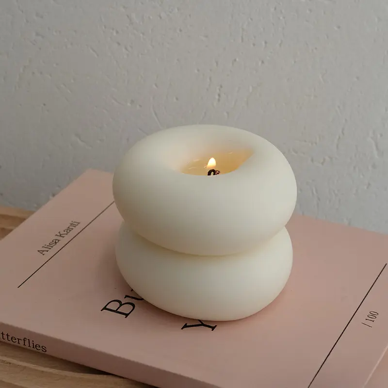 Circle Candle (Two Layers)