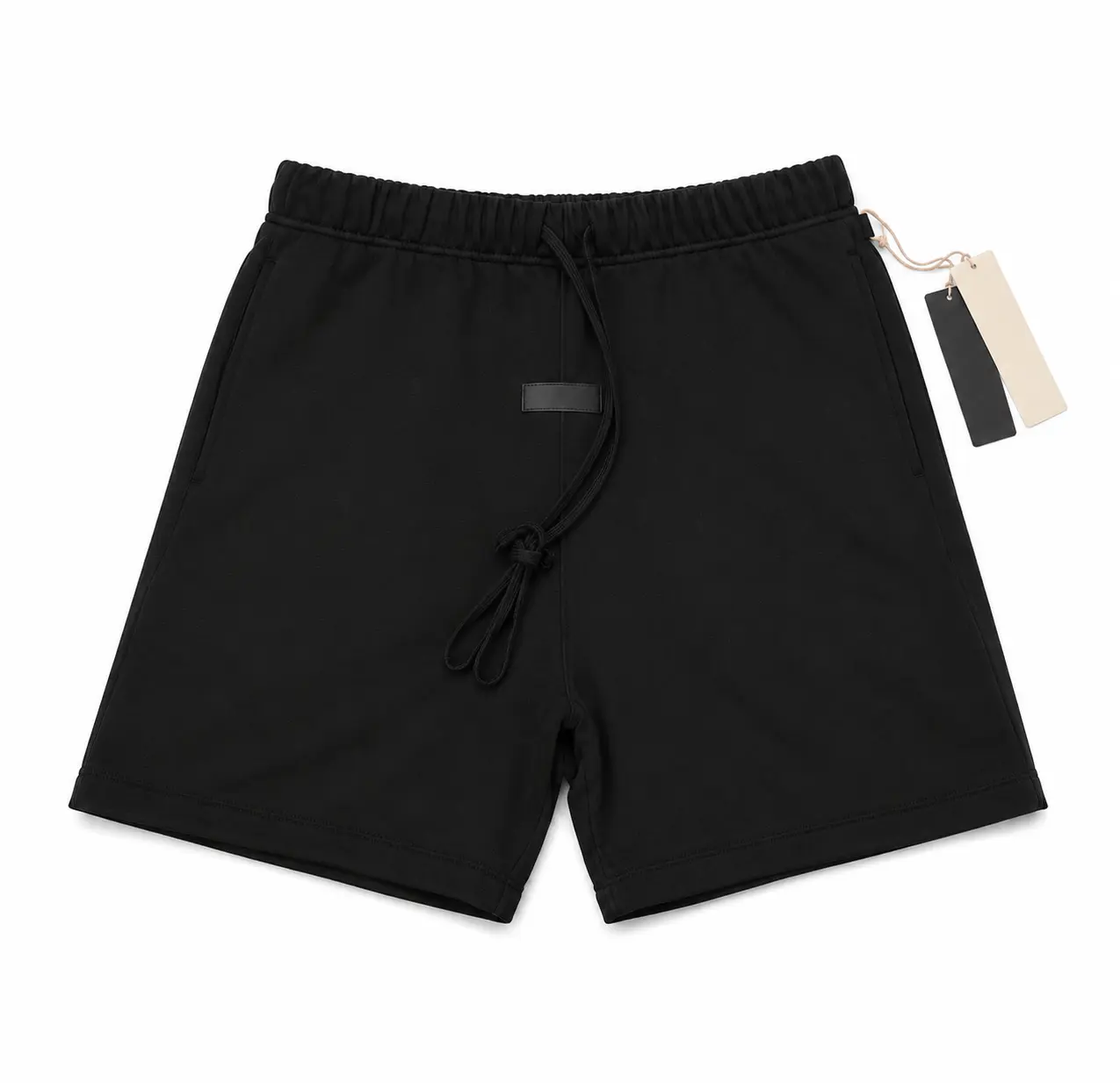 STRETCH LIMO BLACK SHORTS HALF SIZE OVERSIZED 215