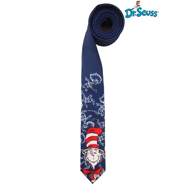 The Cat in the Hat Character Necktie for Adults