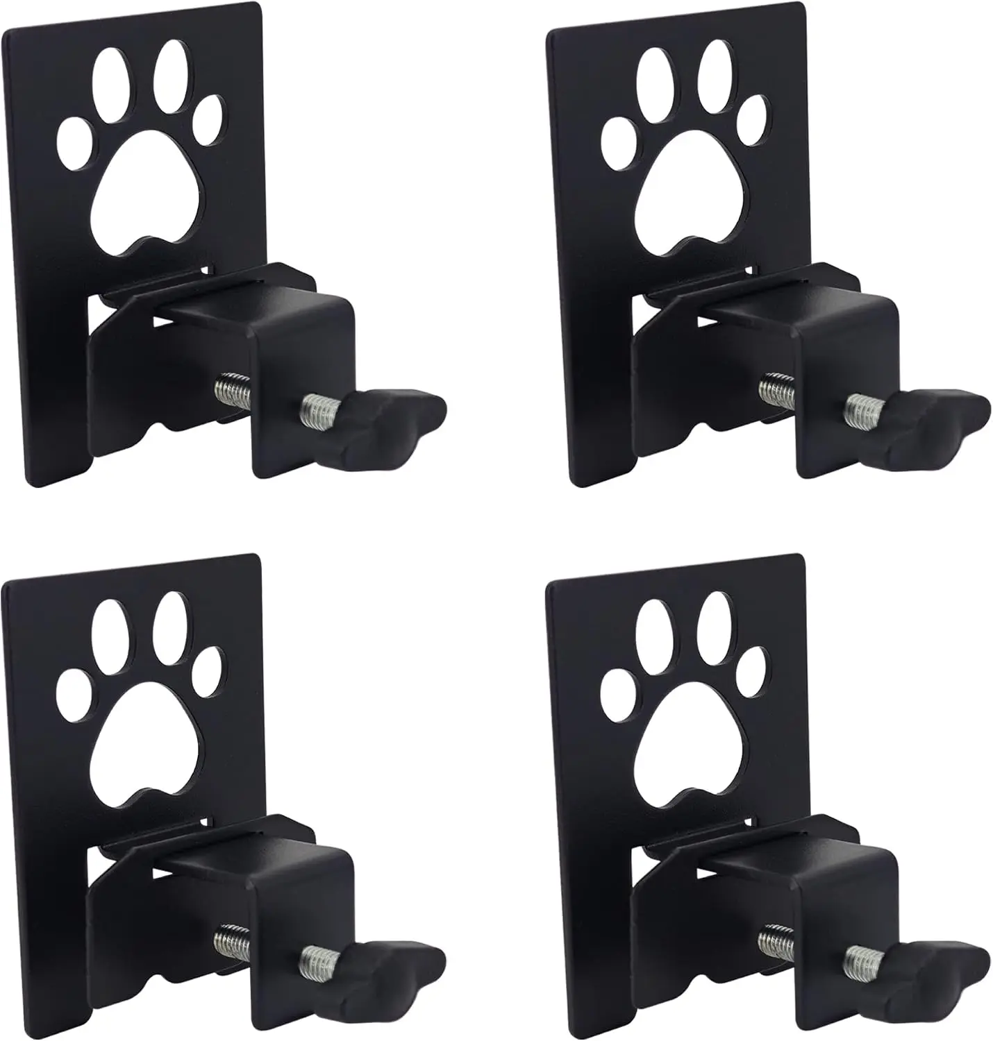 Non Slip Mattress Gaskets for Bed Frame, Cute Paw Furniture Parts, Mattress Holder in Place Gripper, Heavy Duty Mattress Retainer Bar, Keep Mattress from Sliding Gripper, 4 PCS, Bed Parts