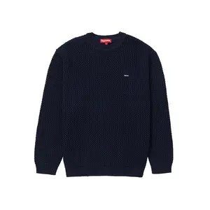 Supreme Open Knit Small Box Sweater Navy (men) by StockX