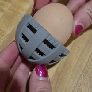 Manual Egg Cleaner, 1 Count Silicone Egg Cleaning Brush, Portable Egg Washing Brush, Egg Cleaning Tool for Home Kitchen Farm, Kitchen Utensils