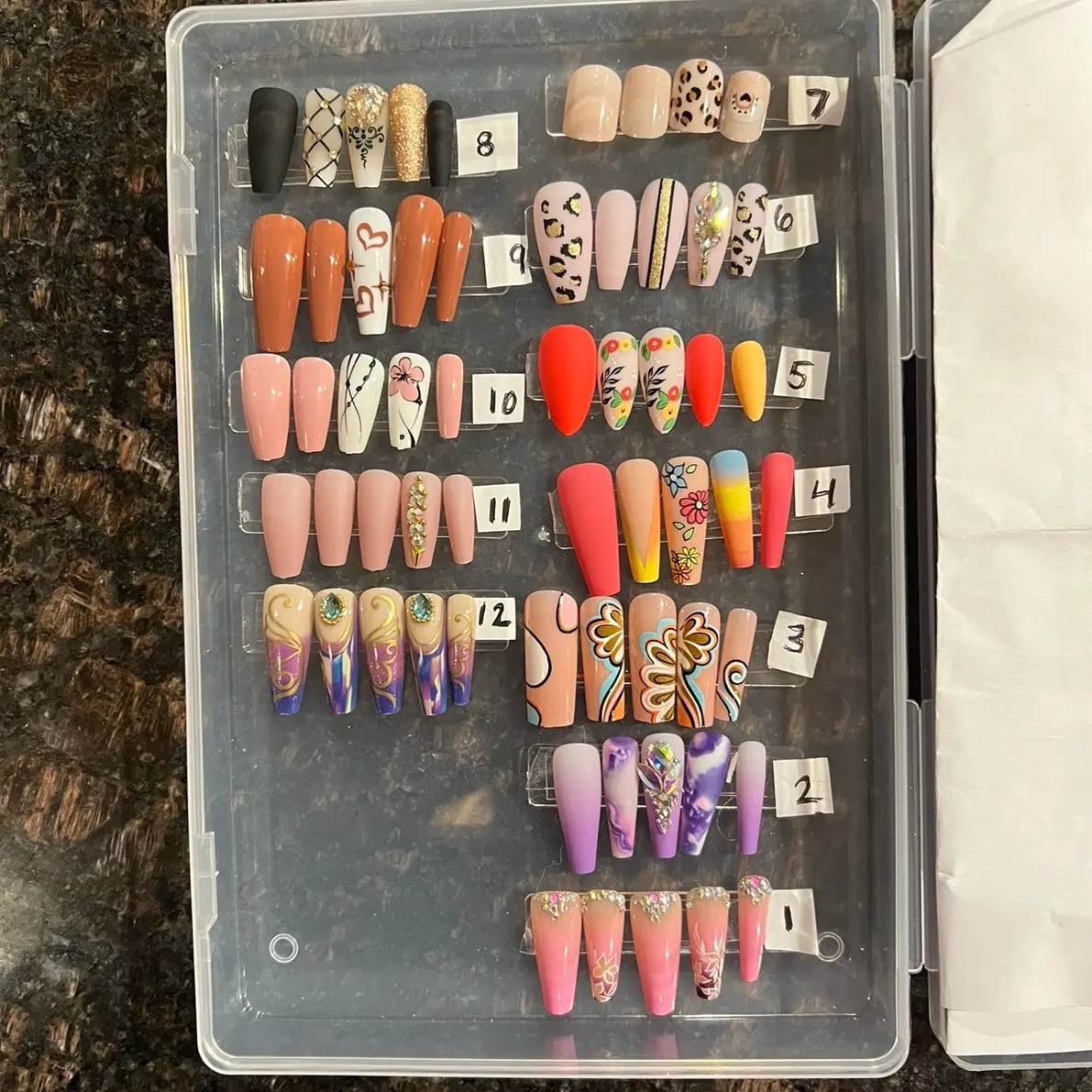False nail set