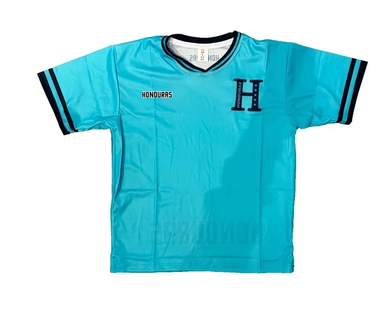 Honduras Teal Adult AOP Jersey 6LC