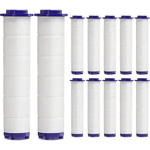 High  Handheld Turbo Fan Shower  PP- Filter ,3.7in Detachable Propeller Hydro Jet Shower  Filter,set of 12