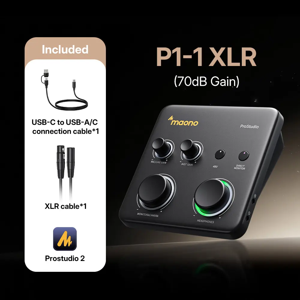 P1【USB&XLR】