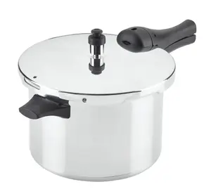 Farberware 6-Quart Aluminum Stovetop Pressure Cooker, 15 PSI